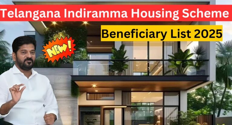 Telangana Indiramma Housing Scheme Beneficiary List